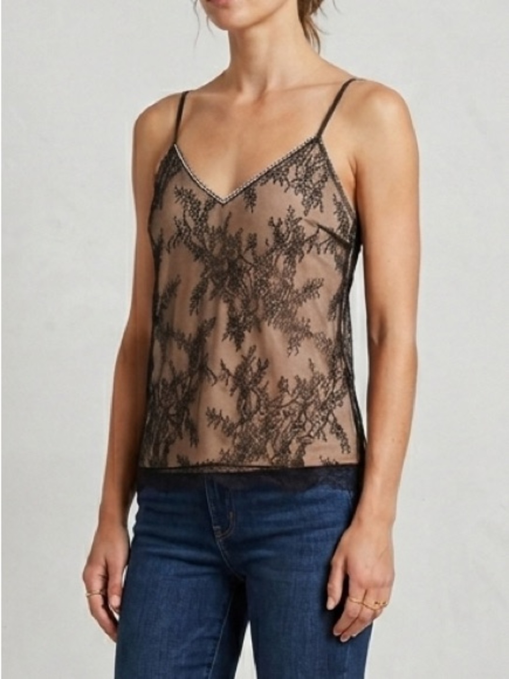 PINKO Lace Tank Top